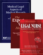 Legal Nurse Consulting, The LNC Marketing Handbook-Legal Nurse Consulting, Principles and Practice-The Expert Witness Handbook